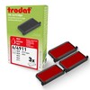 Trodat Replacement Pads, Printy 4911 Stamp, 3 Pack, Red