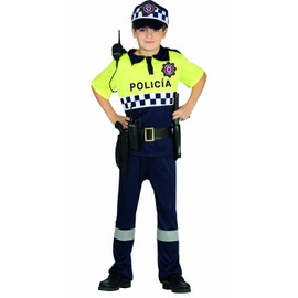 guirca Costume – Local Police, Size 5 – 6 Years (87508.0)