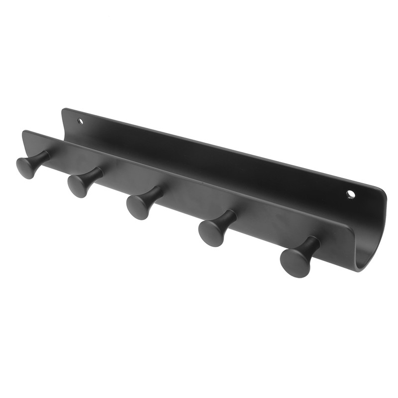 U shaped Household Bathroom Wall Mounted Hook Aluminum Towel Clothes