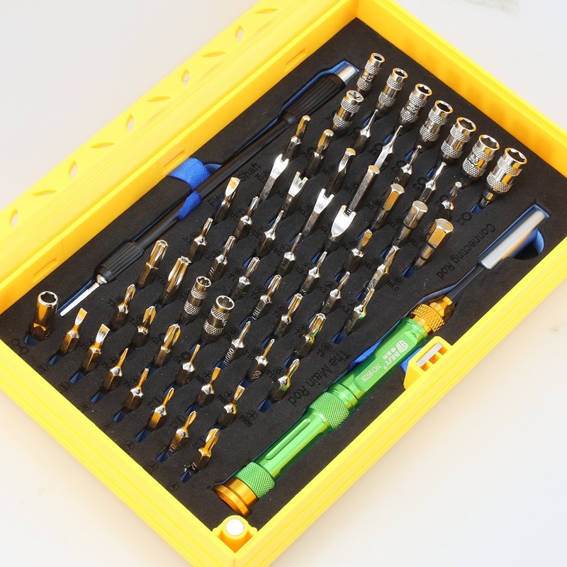 Best Tools - Precision Screwdriver Set, 61 Attachments, Ideal for