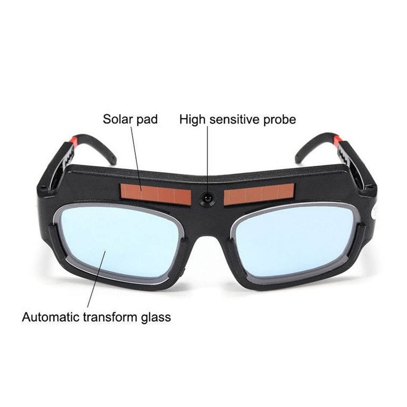 Welder Safety Eye Protection PC Glasses, Protective Welding Glasses, Clear