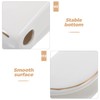 MAGICLULU Ceramic Napkin Holder with Golden Edging Stylish Tabletop Napkin