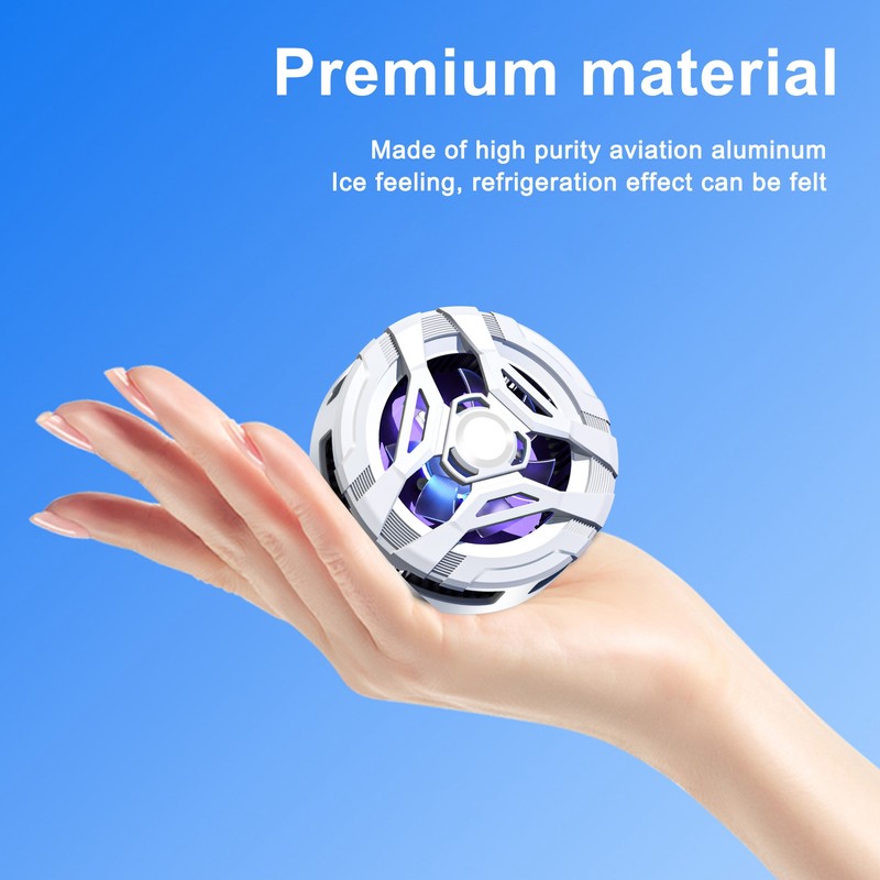 Mobile Phone Cooler Multifunctional Magnetic Semiconductor 3 Levels Adjustable 5500rpm