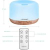 URPOWER 500ml Aromatherapy Essential Oil Diffuser Humidifier Room Decor Lighting
