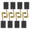 194074-2 Carbon Brushes replacement for Makita 9557NB, 9557NB2,9557PBX1, 9557PB,9564H,9558NB,9558PB,9563CV,GA5040,GA4540,9564CV Angle