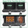 Air Fryer Accessories Set for Tefal Easy Fry 5.2l/3.1l, Large&Small