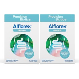 Alflorex Original - Daily Gut Health Supplement - Contains Bifidobacterium Longum Bacterial Culture Strain 35624 - No Refrigeration Required - 60 Capsules