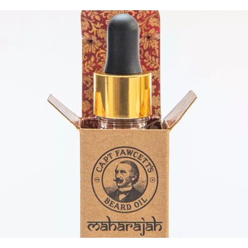 Captain Fawcett Maharajah - Aceite Para Barba (0.3 Fl Oz)