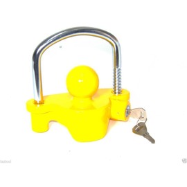 Heavy Duty Universal Coupler Hitch Trailer Lock fits 1-7/8", 2", and 2-5/16"