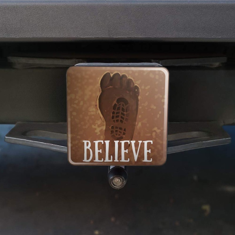GRAPHICS & MORE Bigfoot Sasquatch Believe Foot Print Tow Trailer