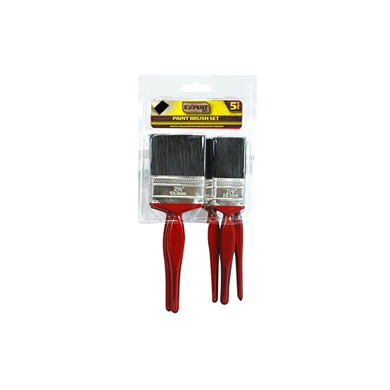 5 Pcs Paint Brushes Set, Fine paint Brush Bristles Decorating