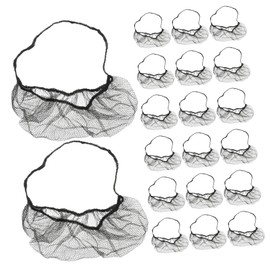 TOVINANNA 100pcs Nylon Beard Nets Airflow Efficient Mesh Beard Covers for Outdoor Use Durable for All Black Color for Cleanliness Professional Casual Settings