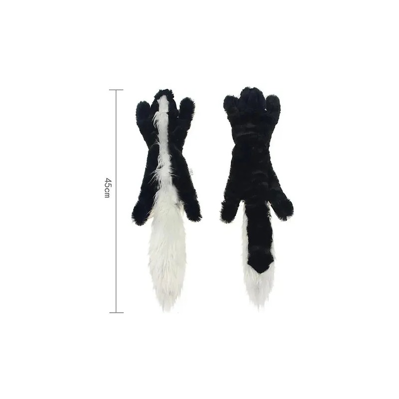 Wfw- Juguete Peluche Chirriante For Perros, Mofeta Pequeo