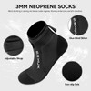 XUKER Water Socks Neoprene Socks, 3mm Glue Blind Stitch Sand