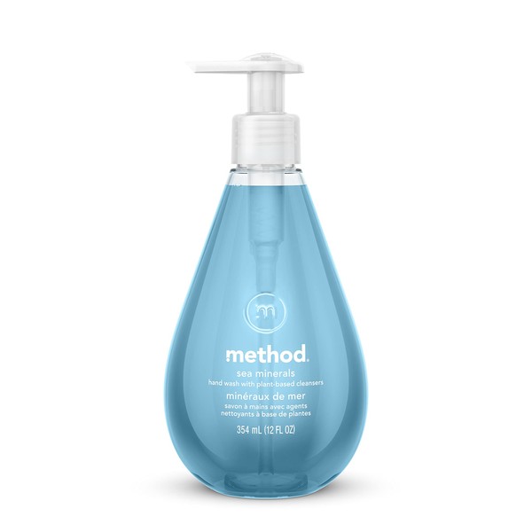 Method Gel Hand Soap, Sea Minerals, Biodegradable Formula, 12 fl oz (Pack of 1)