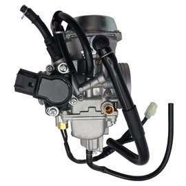 Cylinman 16100-HN2-013 Carburetor Fit for Honda Foreman Rubicon 500 TRX500 TRX500FE TRX500FM TRX500TM TRX500FA TRX500FPA 2005-2011 With Fuel Petcock Valve Air Filter