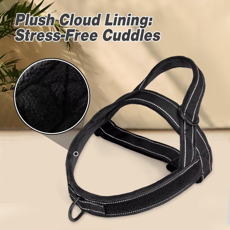 Forestpaw No Pull Dog Harness with Large Handle,Slip on Reflective