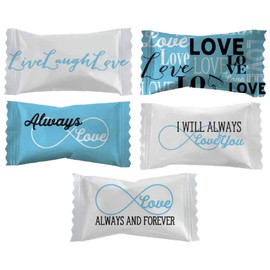 Always & Forever Buttermints, Mint Candies, After Dinner Mints, Butter Mint Candy, Fat-Free, Kosher OU-D, Individually Wrapped (110 Pieces)