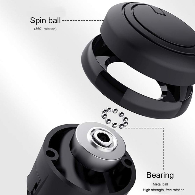 QOTSTEOS Steering Wheel Spinner, Spinner Knob Steering Wheel, Universal Fit