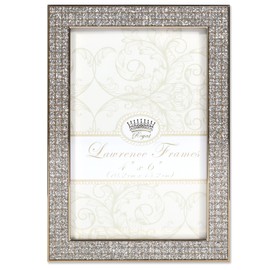Lawrence Frames Lawrence Royal Designs 4x6 Turner Gold and Glitter Metal Picture Frame