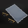 Silicone Fruit Tray Tea Tray Mold Irregular Coasters Art DIY