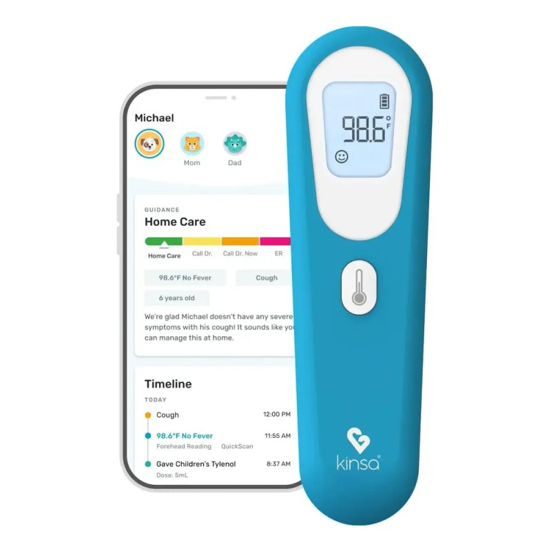 Termómetro Digital Kinsa Quickscan Sin Contacto Para