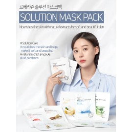 Mascarillas Coreanas Para Antioxidante De Ginseng Rojo (5pz) Todo Tipo De Piel