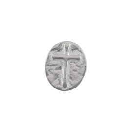 DANFORTH – Vilmain Cross Tokens/Coins, Pewter, Made in The USA, Gift Bag (Pack of 50)