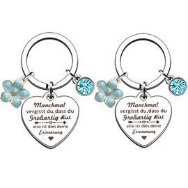 EFNHJF5 Gifts for Women, Girlfriend, Gifts for Mum, for Sisters, Keyring Gifts for Women, Inspirational Gifts for Girlfriend, Sister, Colleague, Wife and Mother, Sometimes you forget that you are