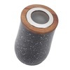 Coffee Bean Canister Airtight Stainless Steel Visible 800ml with Spoon