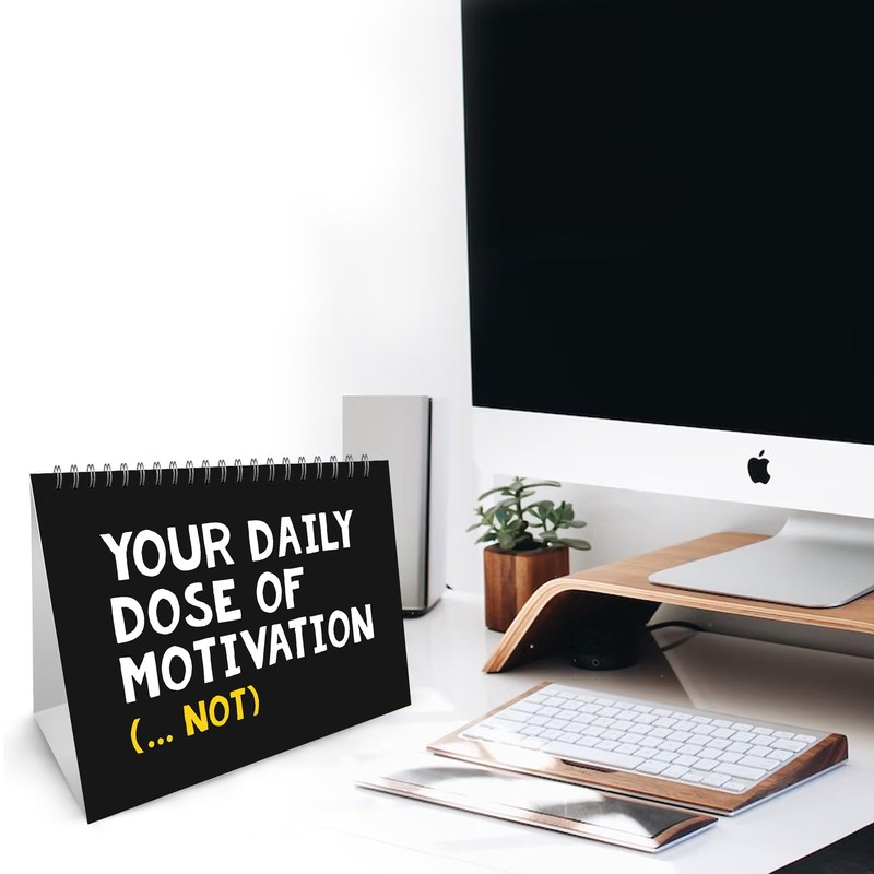 RED OCEAN Funny Office Desk Flipbook, Joke Office Gift, 16