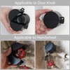 HOJLKLD Door Knob Lockout Device with Code Padlock,304 Stainless Steel