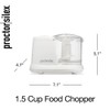Proctor Silex Durable Electric Vegetable Chopper & Mini Food Processor