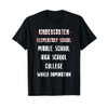 Middle School Graduation T-Shirt
