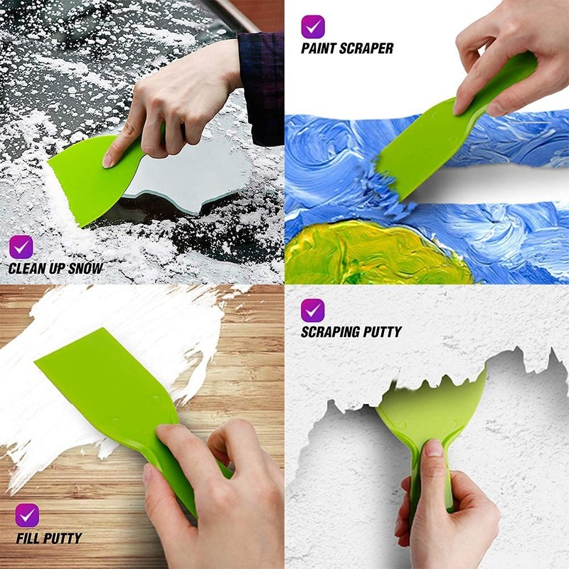 Utoolmart Putty Knife 6" Putty Scraper Large Size Flexible Paint