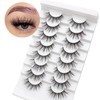 IDDFEVE False Eyelashes 14mm Faux 3D Mink Lashes Natural Look
