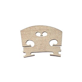 Violin Bridge 4/4 also know as Full Size By Zest Plain Violin Bridge in Maple uncut 4/4, 3/4, 1/2 & 1/4 sizes (4/4)