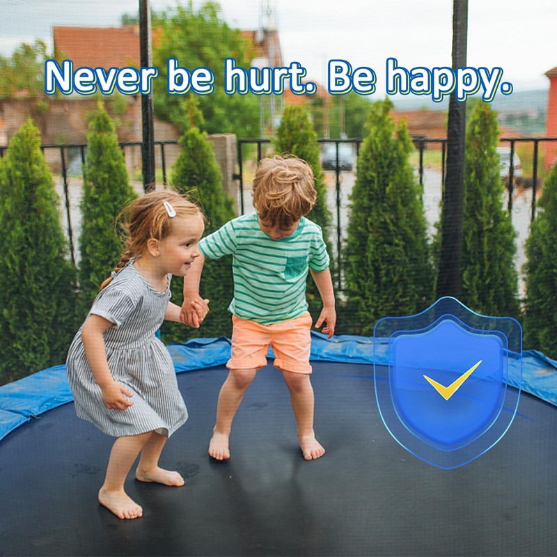 Blanketown 14FT Trampoline Safety Pad, Universal Replacement Trampoline Springs Cover,