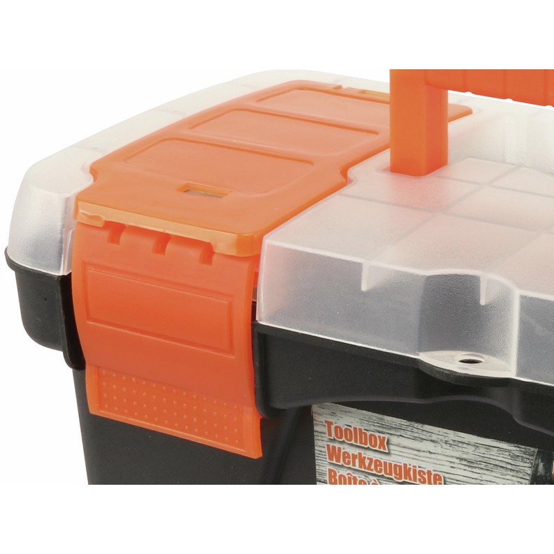 Allit 476160 Tool Box Plastic Black Tool Box Plastic Black