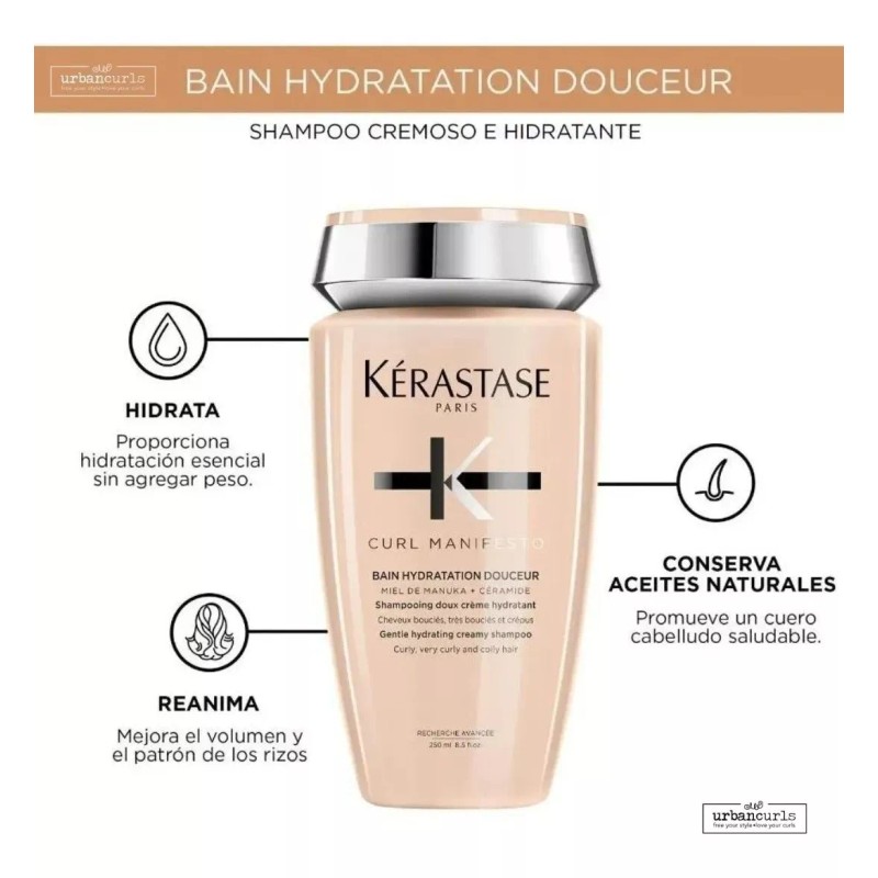 Kérastase Kit Kerastase Curl Manifesto Shampoo Y Acondicionador