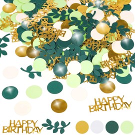Pack of 200 Table Decoration Birthday, Happy Birthday Confetti for Birthday Party Decoration Reunions Anniversaries
