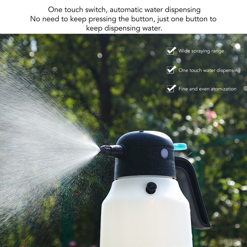 Foam Sprayer 2000mAh 1.8L Cordless Pressurized PP Electric Foam Spray