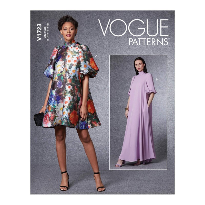 Vogue Patterns V1723B5 Misses Special Occasion, White