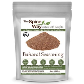 The Spice Way - Baharat Spice Blend Mix 5 oz (Middle Eastern Seasoning) No Additives, No Preservatives, No Fillers, Just Spices and Herbs We Grow, Dry and Blend In Our Farm. Resealable Bag