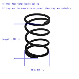 JYCJCF Compression Spring Compatible with 3660582001 for ST1500, ST15000-S, ST1500F, ST1500SF, ST1500XY, ST1510S, ST1510T, ST1520, ST1520S, ST1530 and STA1500 (2 Pack)