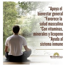 Multivitamínico Multimineral Hombres Tabletas Windmill