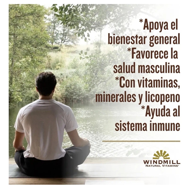 Multivitamínico Multimineral Hombres Tabletas Windmill