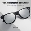 MEETSUN Retro Polarized Sunglasses for Women Men Classic Mirror Lens