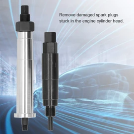 Spark Plug Remover, Broken Spark Plug Extractor Removal Tool Kit Fit for Ford Triton 3 Valve 5.4L Engines OE:65600