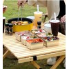 4 Pieces Stainless Steel Food Storage Containers with Clear Lid,